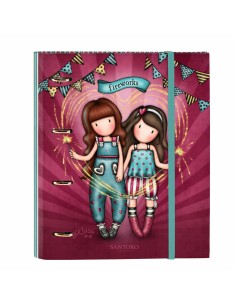 Carpeta de anillas Gorjuss Fireworks Granate (27 x 32 x 3.5 cm) de Gorjuss, Archivadores - Ref: S4306689, Precio: 9,68 €, Des...