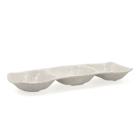 Vassoio per aperitivi Bidasoa Ikonic Grigio Plastica Melammina 28,6 x 10,9 x 3,1 cm (12 Unità) (Pack 12x) | Tienda24 - Global Online Shop Tienda24.eu