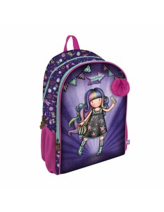 School Rucksack with Wheels Naruto Ninja Blue Black 33 x 45 x 22 cm | Tienda24 Tienda24.eu