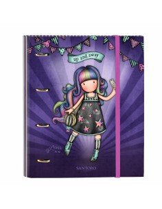 Carpeta de anillas Gorjuss Up and away Morado (27 x 32 x 3.5 cm) de Gorjuss, Archivadores - Ref: S4306730, Precio: 9,68 €, De...