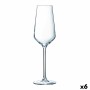 Champagne glass Éclat Ultime Transparent Glass (21 cl) (Pack 6x) by Éclat, Champagne flute - Ref: S2705145, Price: 25,53 €, D...