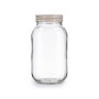 Jar Quid Moss Grey Glass 1 L (Pack 6x) by Quid, Stands and dispensers - Ref: S2705293, Price: 12,03 €, Discount: %