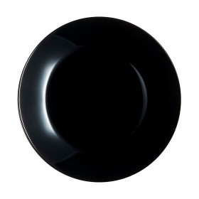 Plat bord Arcopal Preto Vidro (Ø 25 cm) de Arcopal, Pratos e fontes - Ref: S2705304, Preço: 1,73 €, Desconto: %