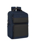 Mochila para Portátil Safta Business 15,6'' Azul oscuro (31 x 44 x 13 cm) | Tienda24 Tienda24.eu