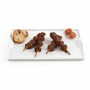 Bandeja de Aperitivos Quid Gastro Fun Blanco Cerámica 25,5 x 15,5 cm (6 Unidades) (Pack 6x) de Quid, Platos y fuentes - Ref: ...