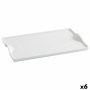 Bandeja de Aperitivos Quid Gastro Fun Blanco Cerámica 25,5 x 15,5 cm (6 Unidades) (Pack 6x) de Quid, Platos y fuentes - Ref: ...