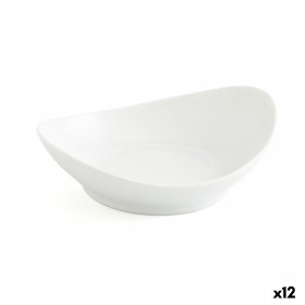 Snack tray Quid Gastro Fun White Ceramic 14 x 11 cm (12 Units) by Quid, Plates and dishes - Ref: S2705392, Price: 24,68 €, Di...