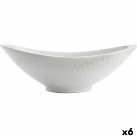 Assiette plate Arcoroc Restaurant 30 x 26 cm Blanc verre (6 Unités) | Tienda24 - Global Online Shop Tienda24.eu