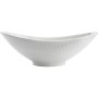 Recipiente de Cozinha Quid Gastro Oval Cerâmica Branco (21,5 x 12,5 x 7 cm) (6 Unidades) | Tienda24 - Global Online Shop Tienda24.eu