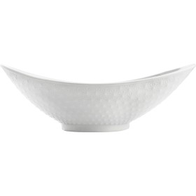 Serving Platter Quid Gastro White Ceramic 28,2 x 15,5 x 9 cm (4 Units) (Pack 4x) by Quid, Plates and dishes - Ref: S2705403, ...