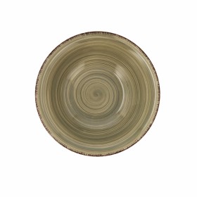 Bowl Quid Natura Vita Ceramic Green (18 cm) (Pack 6x) by Quid, Plates and dishes - Ref: S2705407, Price: 18,51 €, Discount: %