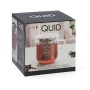 Juego de Tazas de Café Quid Serenia Transparente Vidrio Acero Inoxidable 350 ml 3 Piezas de Quid, Tazas - Ref: S2705414, Prec...