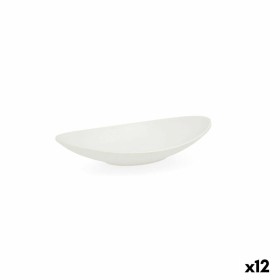 Deep Plate Quid Select Oval White Plastic 18 x 10,5 x 3 cm (12 Units) by Quid, Plates and dishes - Ref: S2705567, Price: 27,1...