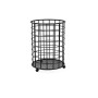 Pot for Kitchen Utensils Quid Black Metal (12,5 x 12,5 x 16,5 cm) by Quid, Shelves and supports - Ref: S2705611, Price: 7,15 ...