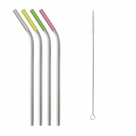 Reusable Straws Koala Bodega Stainless steel Multicolour 5 Pieces by Koala, Straws - Ref: S2705658, Price: 7,68 €, Discount: %