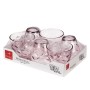 Set de Verres Bormioli Rocco Flora 6 Unités Rose verre 260 ml de Bormioli Rocco, Gobelets - Réf : S2705689, Prix : 5,34 €, Re...