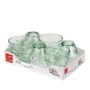 Conjunto de Copos Bormioli Rocco Flora Verde Vidro 260 ml de Bormioli Rocco, Copos de água e uísque - Ref: S2705690, Preço: 4...