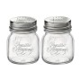 Salt and pepper set Bormioli Rocco Quattro Stagioni Transparent Glass 150 ml by Bormioli Rocco, Dispensers for dressings and ...