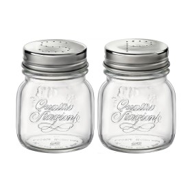 Set de salière et poivrière Bormioli Rocco Quattro Stagioni Transparent verre 150 ml de Bormioli Rocco, Doseurs d'assaisonnem...