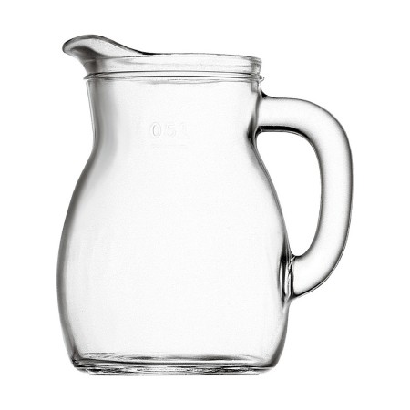 Jug Bormioli Rocco Transparent Glass (0,5L) by Bormioli Rocco, Jugs and decanters - Ref: S2705743, Price: 5,88 €, Discount: %