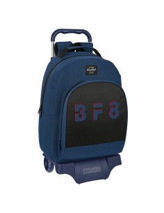 Schulrucksack mit Rädern BlackFit8 Urban Schwarz Marineblau (32 x 42 x 15 cm) von BlackFit8, Kinderrucksäcke - Ref: S4306948,...