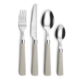 Besteck-Set grün Silberfarben Edelstahl Kunststoff (6 Stück) | Tienda24 - Global Online Shop Tienda24.eu