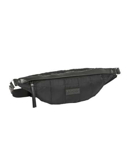 Gürteltasche Moos Negro Polsterung Schwarz (41 x 15.5 x 7 cm) | Tienda24 Tienda24.eu