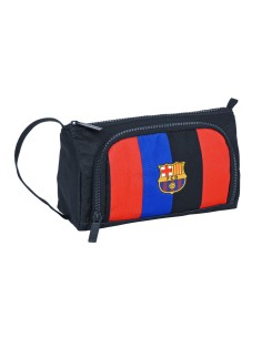 Zweifaches Mehrzweck-Etui F.C. Barcelona 24/25 Granatrot Marineblau 21 x 8 x 6 cm | Tienda24 Tienda24.eu