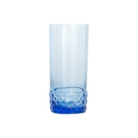 Set of glasses Bormioli Rocco America'20s Blue 6 Units Glass (490 ml) by Bormioli Rocco, Tumblers - Ref: S2706183, Price: 27,...