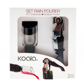 Set d'Accessoires pour Vin Koala Rain 2 Pièces Métal de Koala, Ensembles d'accessoires pour vin - Réf : S2706219, Prix : 9,23...