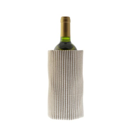 Bottle Cooler Koala Eco Friendly Stripes Bicoloured Textile 40 x 20 cm by Koala, Wine Bottle Coolers - Ref: S2706244, Price: ...