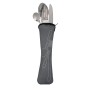 Besteck-Set Quid Grau 5 Stücke Metall | Tienda24 - Global Online Shop Tienda24.eu