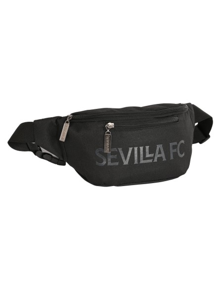 Sac banane Sevilla Fútbol Club Teen Noir (23 x 12 x 9 cm) | Tienda24 Tienda24.eu