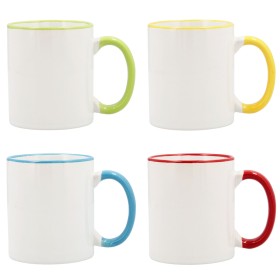 Caneca Quid Bodega Cerâmica Multicolor (330 ml) (Pack 12x) de Quid, Canecas - Ref: S2706399, Preço: 29,46 €, Desconto: %