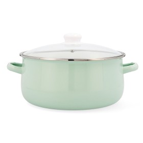 Casserole with glass lid Quid Cocco Enamelled Steel 26 cm by Quid, Casserole pans - Ref: S2706481, Price: 15,86 €, Discount: %