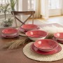 Bowl Quid Vita Ceramic Red (18 cm) (Pack 6x) | Tienda24 - Global Online Shop Tienda24.eu