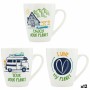 Mug Quid Gretta Ceramic Multicolour 330 ml (Pack 12x) by Quid, Cups - Ref: S2706534, Price: 20,39 €, Discount: %