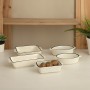 Saucepan Quid Cocco 16 x 9 x 4 cm Ceramic White (12 Units) by Quid, Terrines - Ref: S2706549, Price: 29,80 €, Discount: %