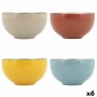 Bowl Quid Frappe Colorado Ceramic Multicolour (510 ml) (Pack 6x) by Quid, Bowls and large cups - Ref: S2706565, Price: 20,17 ...