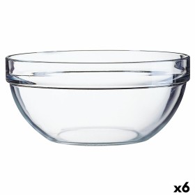 Saladier Luminarc Transparent verre (Ø 26 cm) (6 Unités) de Luminarc, Bols et tasses - Réf : S2706647, Prix : 30,70 €, Remise...