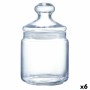 Jar Luminarc Club Transparent Glass (750 ml) (6 Units) | Tienda24 - Global Online Shop Tienda24.eu