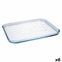 rechteckige Backform Pyrex Classic Vidrio Durchsichtig Glas 33 x 27 x 2 cm Eben (6 Stück) | Tienda24 - Global Online Shop Tienda24.eu