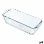 Oven Mould Pyrex Classic Vidrio Rectangular Transparent 32 x 12 x 8 cm (4 Units) by Pyrex, Bread & Loaf Tins - Ref: S2706687,...