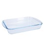 Fuente para Horno Pyrex Classic Vidrio Transparente Vidrio Rectangular 35 x 23 x 6 cm (6 Unidades) de Pyrex, Bandejas para ho...