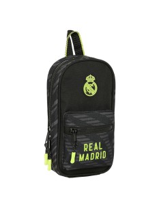 Rucksack mit Federtaschen Real Madrid C.F. Rot 12 x 23 x 5 cm | Tienda24 Tienda24.eu