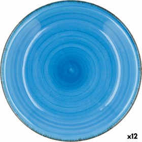 Deep Plate Quid Vita Blue Ceramic (ø 21,5 cm) (12 Units) by Quid, Plates and dishes - Ref: S2706861, Price: 33,92 €, Discount: %