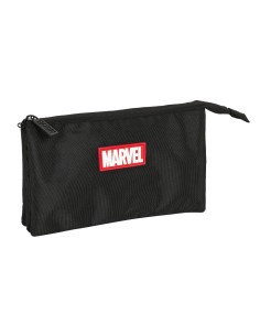 Portaoggetti Triplo Marvel Nero (22 x 12 x 3 cm) da Marvel, Porta penne - Ref: S4307326, Precio: €12.09, Descuento: %