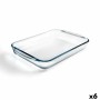 Plat de Four Pyrex Classic Vidrio Transparent verre Rectangulaire 40 x 27 x 6 cm (6 Unités) | Tienda24 - Global Online Shop Tienda24.eu