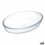 Pirofila da Forno Ô Cuisine Ocuisine Vidrio Trasparente Vetro Ovalada 30 x 21 x 7 cm (4 Unità) di Ô Cuisine, Rostiere - Rif: ...