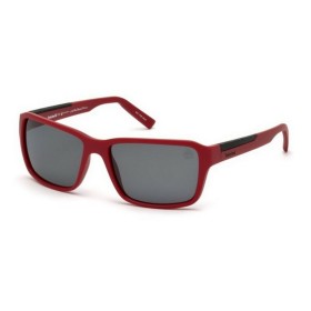 Óculos escuros masculinos Timberland TB9155-5967D Vermelho